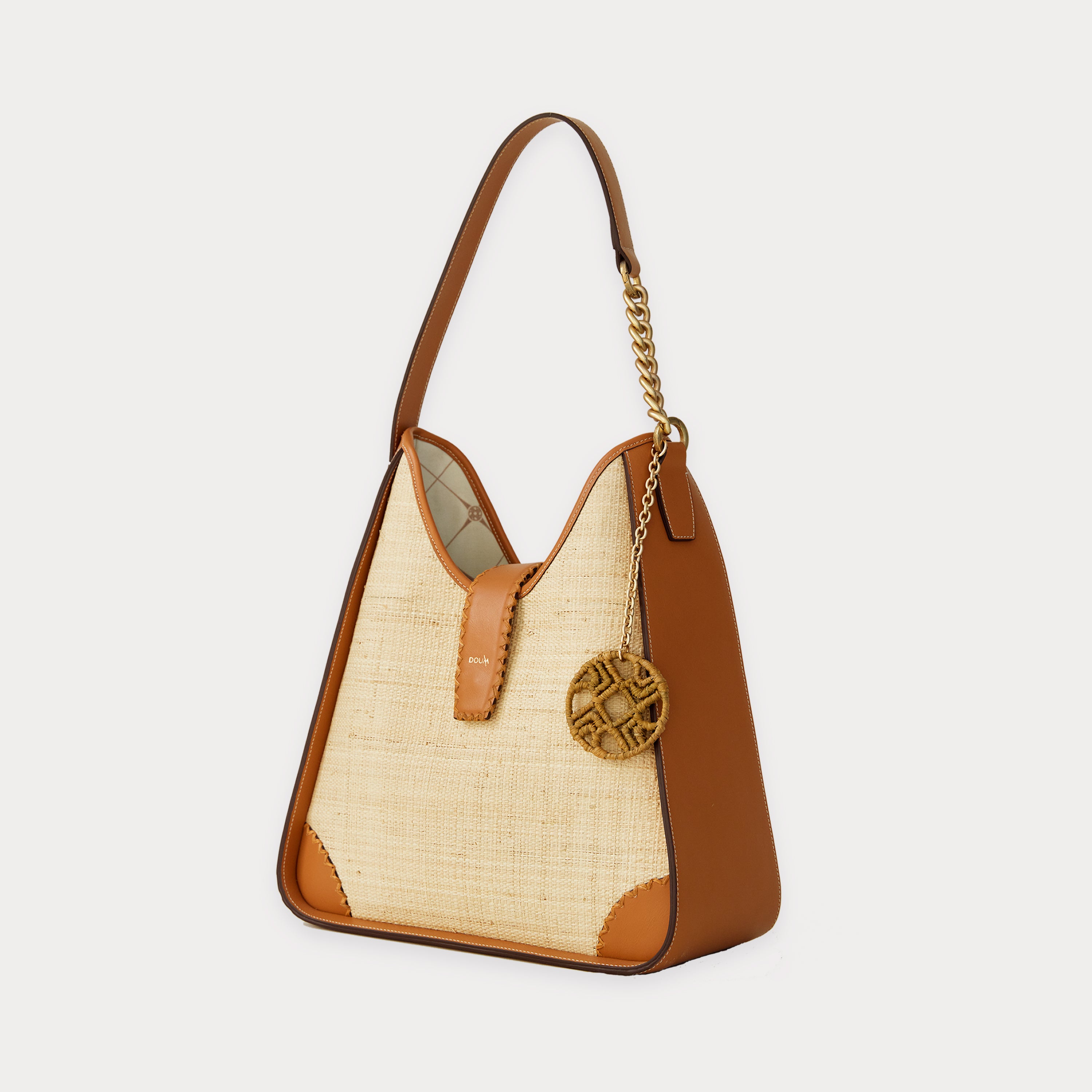 KARIMA - Raffia Hobo Bag